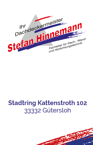 Dachdeckermeister Hinnemann